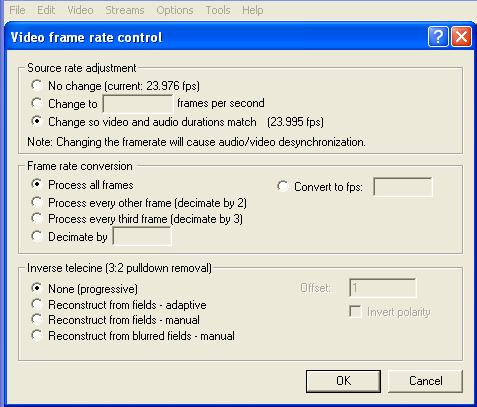 Rate source. Кадровая частота. Frame rate.