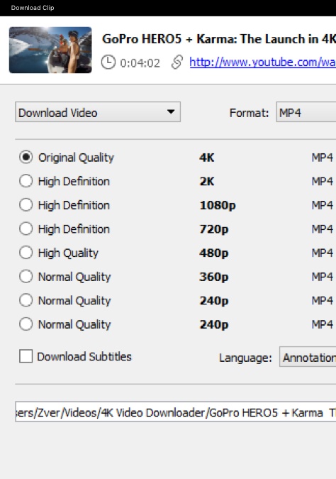 4k video downloader v4.2.0