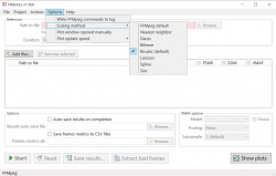 FFMetrics screenshot 2