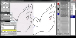 OpenToonz screenshot 2