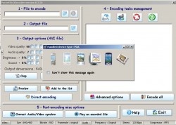 PocketDivXEncoder screenshot