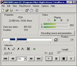 Total Recorder screenshot