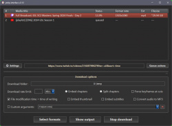 ytdlp-interface screenshot 2