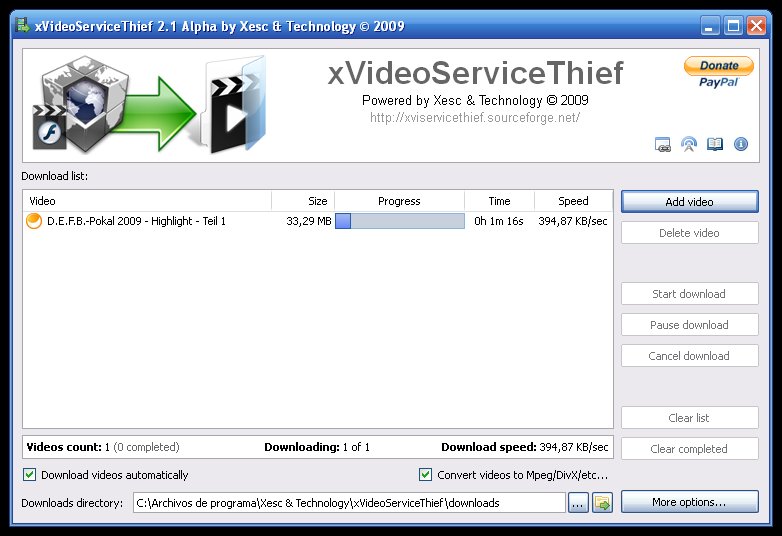 Xvideoservi - xVideoServiceThief 2.5.2 Free Download - VideoHelp